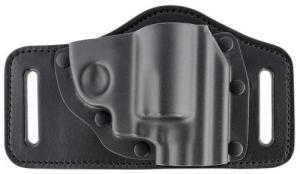 Galco TacSlide Black Kydex Holster w/Leather Backing Belt fits For Glock 43 Right Hand - TS800B