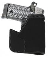 Galco PRO800B Pocket Protector Pocket Black Leather Pocket Fits Glock 43 Fits Glock 43X Fits Springfield Hellcat Right Hand - 158 Galco PRO800B Pocket Protector Pocket Black Leather Pocket Fits Glock 43 Fits Glock 43X Fits Springfield Hellcat Right Hand - 158