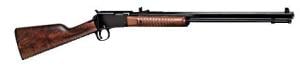 Henry Pump 22 Mag Octagon Barrel Walnut Stock - H003TM