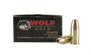 Wolf .32 ACP 71 Grain Jacketed Hollow Point - G32HP1 Wolf .32 ACP 71 Grain Jacketed Hollow Point - G32HP1