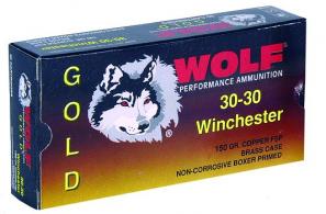 Wolf 30-30 Winchester 150 Grain Jacketed Soft Point - G3030SP1 Wolf 30-30 Winchester 150 Grain Jacketed Soft Point - G3030SP1