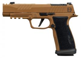 Sig Sauer P365 DH3 AXG 9mm 3.7" Optic Ready, Coyote Cerakote, 17+1rd & 21+1rd - 365AXGF9DH3
