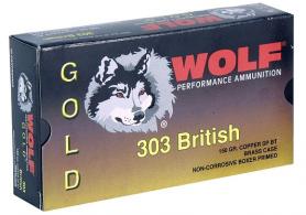 Wolf 303 British 174 Grain Full Metal Jacket - G303FMJ1 Wolf 303 British 174 Grain Full Metal Jacket - G303FMJ1