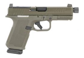 Ruger 9MM 4 Threaded Barrel Olive Drab Green 15R - 19440R