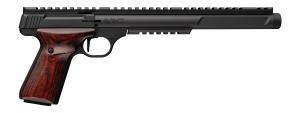 Browning Buck Mark Hunter Varmint SR 22 LR 10+1 10.50" Matte Black Threaded Barrel, Matte Black Aluminum Frame w/Top & - 051613490