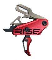 RISE T35-BR REV 535 SLIDE/SNAP AR TRIG BLK/RED - T35BR