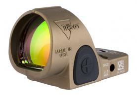 Trijicon SRO 2.5 MOA, Adjustable LED Red Dot, Anodized Coyote Brown Finish - 2500020