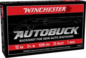 WIN 12G 2-3/4" BKSHOT 1 5/50 - USAB121 WIN 12G 2-3/4" BKSHOT 1 5/50 - USAB121