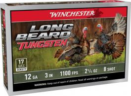 WIN 12G 3" #8 LONGBEARD TS17 2-1/4 5/10 - LBT1238 WIN 12G 3" #8 LONGBEARD TS17 2-1/4 5/10 - LBT1238