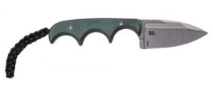 CRKT MINIMALIST SPEAR POINT GREEN BLACK - 2396C