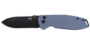 CRKT SQUID XM BUTTON LOCK GRAY - 2495GC