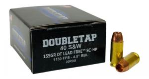DTAP .40 S&W 155 LF SC-HP 20/50 - 40155X DTAP .40 S&W 155 LF SC-HP 20/50 - 40155X