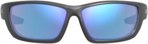 LEU CHEYENNE MATTE BLACK BLUE MIRROR - 186746