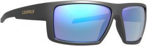 LEU SWITCHBACK MATTE BLACK BLUE MIRROR - 186741