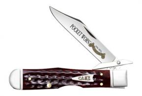 CASE CHEETAH CUB POCKET WORN MAHOGANY BONE - 55236 CASE CHEETAH CUB POCKET WORN MAHOGANY BONE - 55236