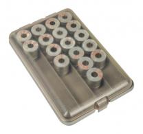 MTM POWDER & Round BUSHING BOX CLEAR - PSBB
