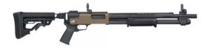 Mossberg & Sons M590R 12GA 18.5 BLK/FDE 6+1 - 50233 Mossberg & Sons M590R 12GA 18.5 BLK/FDE 6+1 - 50233
