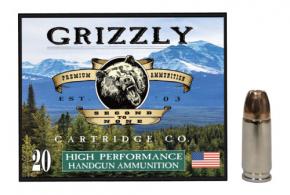 GRIZZLY GC9M+P9 9MM+P 147GR JHP 20/10 - GC9M+P9