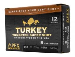 Apex Turkey TSS Smalltown Hunting Blend 12 ga. 3 in.  7.5/9 shot 5 Round - STH-3
