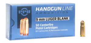 PPU 9MM LUGER BLANK - PPB9L PPU 9MM LUGER BLANK - PPB9L