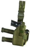 NCStar Drop Leg Universal Holster Green Semi-Auto Pistols PVC Fabr - CVDLHOL2954G NCStar Drop Leg Universal Holster Green Semi-Auto Pistols PVC Fabr - CVDLHOL2954G
