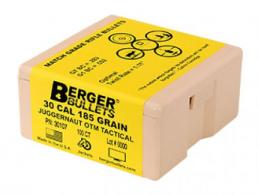 Berger Bullets Tactical 308 Caliber .308 Dia 185 GR Hollow Point 100 Box - 30107