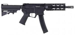 DPMS Kitty Kat 8 9mm AR Pistol, 8" Barrel, CZ Type Magazine, 30+1 - DP51655221916