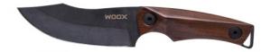 WOOX BAD BOY HUNTER FIXED BLADE KNIFE - WALNUT