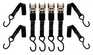 MUDDY 1"X10'STD DUTY RATCHET STRAP - MUD-SDRS10-4PK