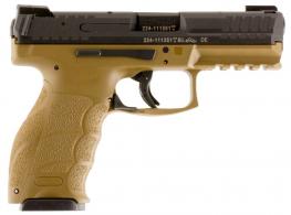 Heckler & Koch H&K VP9 9mm Luger 4.09 10+1 (3) Flat Dark Earth Black Steel Slide Flat Dark Earth Interchangeable Backstrap Grip