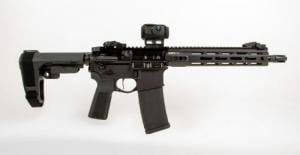 Springfield Armory Saint Victor V2 Pistol 5.56 11.5" Barrel, Gear Pac Bundle, (4)-30rd Magazines, Red Dot - STV9115556BPV2PAC Springfield Armory Saint Victor V2 Pistol 5.56 11.5" Barrel, Gear Pac Bundle, (4)-30rd Magazines, Red Dot - STV9115556BPV2PAC