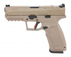 Tisas Arms 15000105 PX-9 Gen3 Duty 9mm Luger 20+1 4.12" Flat Dark Earth Carbon Steel Optic Ready/Serrated Slide, Flat Dark Eart - 15000105