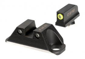 NF GLK-001-230-362-YGZG Night Sights GLK 19/45 YLW FRNT - GLK001230362YGZG