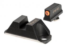 NF GLK-001-230-362-OGZX Night Sights GLK 19/45 ORG/BLNK - GLK001230362OGZX
