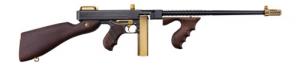 AO THOMPSON 1927A1 .45 ACP BLK/GOLD 18 20RD - T1ABTG