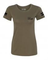 GLK GLOCK GIRL FLAG TEE S Green - AP96367