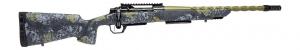 Horizon Firearms HRF-VE2-22CM-22R Venatic 2 22 Creedmoor 22" Sage Green Spiral Fluted Threaded Barrel, Black DLC Receiver w/Pic - HRF-VE2-22CM-22R