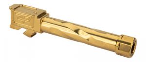 ZAF BBL FOR GLK 19 G3 4.50" Threaded Barrel GOLD - BA-G19G14-TH-GL