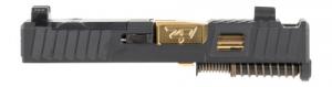 ZAFFIRI CU-G43-IBS-RMSC-BLK-CP-GLD-BLNK SLIDE G43 - CUG43IBSRMSCBLKCPGLD