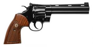 COLT BOA 357 MAG 6IN BARREL 6 Round BLUE LTD ED. ROSEWOOD GRIPS CUSTOM COLT BOX  - BOA-BP6WBB