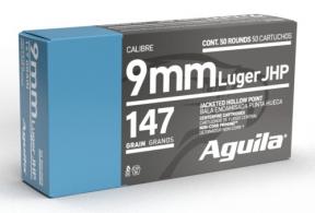 AGUILA 9MM 147JHP 50/10 - 1E092151 AGUILA 9MM 147JHP 50/10 - 1E092151