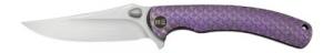 CIVIVI DRACARYS 3.58 PRPL/GLD TITANIUM - WE25061B-2