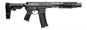 CMMG Inc. Zeroed Banshee Mk4 9mm 33+1 6.50" Black Nitride Threaded Barrel, Tungsten Cerakote Aluminum Receiver w/Pi - 94A68CD-TNG