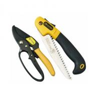 Hunters Specialties Folding Saw/Pruner 9" Carbon Steel/Plastic/Rubber - 00633