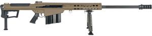 BARR M107A1 FLUTED 50BMG 29 10R Flat Dark Earth - 20186 BARR M107A1 FLUTED 50BMG 29 10R Flat Dark Earth - 20186