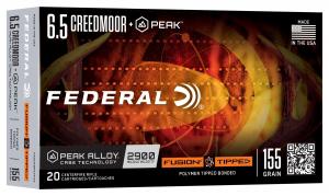 FED 65CRD+PEAK 155GR FUSION 20/10 - F65CRDPKTFS2