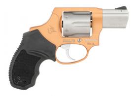 Taurus 856 Ultra-Lite Small .38 Spc +P 6 Round 2" Matte Stainless Barrel & Cylinder, Copper Cerakote Aluminum F - 2-85629ULC22CH Taurus 856 Ultra-Lite Small .38 Spc +P 6 Round 2" Matte Stainless Barrel & Cylinder, Copper Cerakote Aluminum F - 2-85629ULC22CH