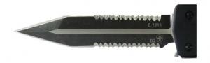TEMP S3-BR-43-1 SML G3 ZINC Black RUBBER DAGGER SER - S3BR431