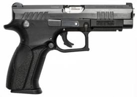 Grand Power Q100 9mm Double Action 4.3 15+1 Black Polymer Grip Black