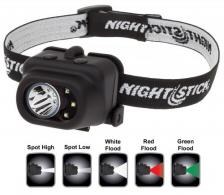 Nightstick Multi-Function Headlamp 150/80/100/9/18 Lumens AAA (3) Black - NSP4610B